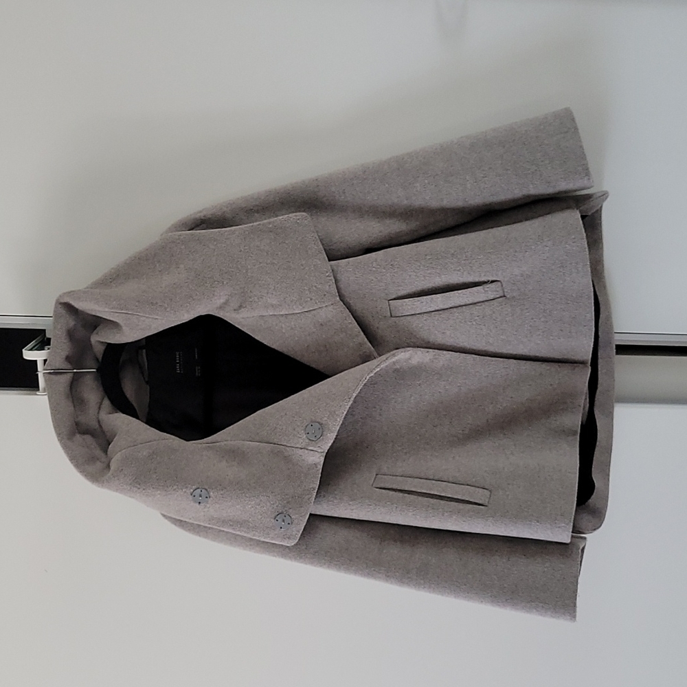 Last Chance Before Donating Zara Wrap Collar Coat - Picture 8 of 10